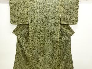 未使用品　花古典柄模様小紋着物